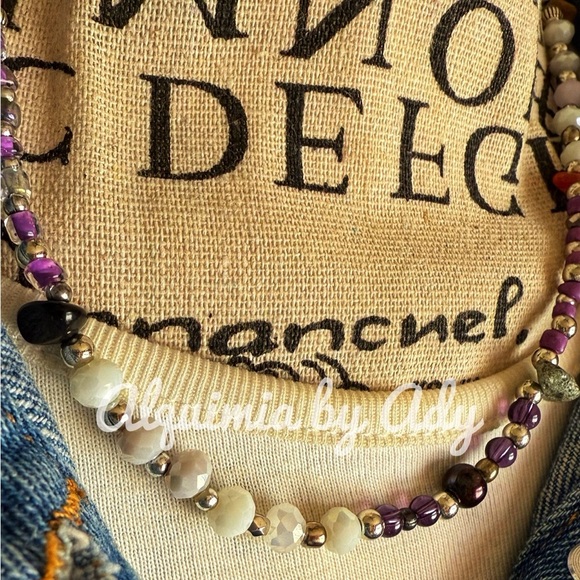 Alquimia Multicolor Beaded Necklace - Picture 2 of 3